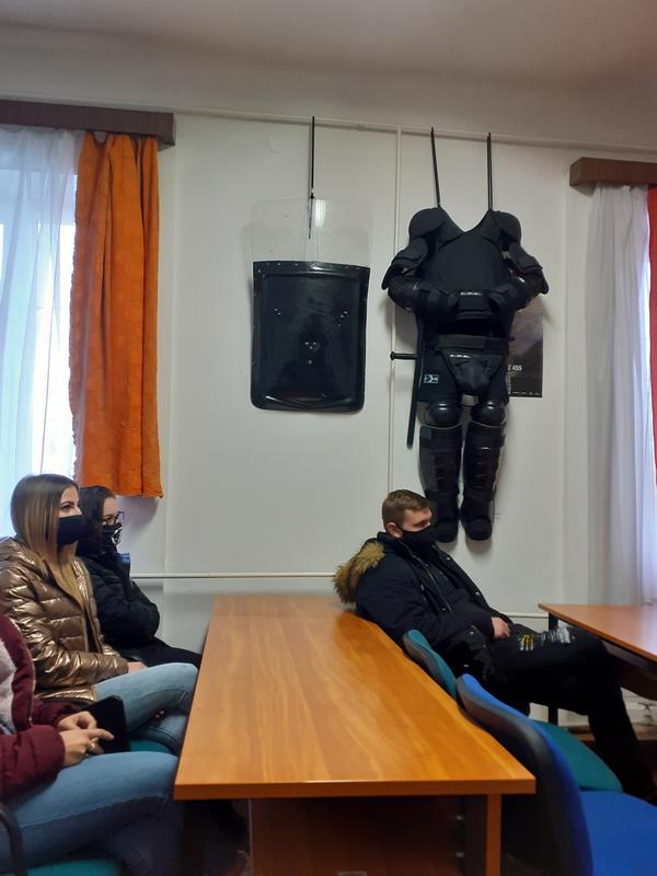 Kihelyezett rendészeti szakmai óra 2
