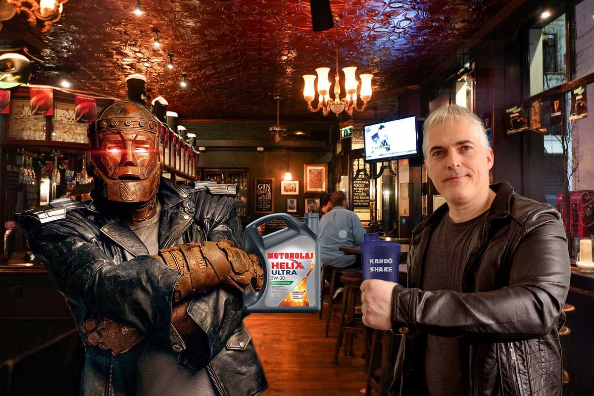 Robotman és Vass Levente igazgató úr